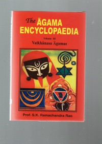 Image of The Agama Encyclopaedia Volume III Vaikhanasa Agamas